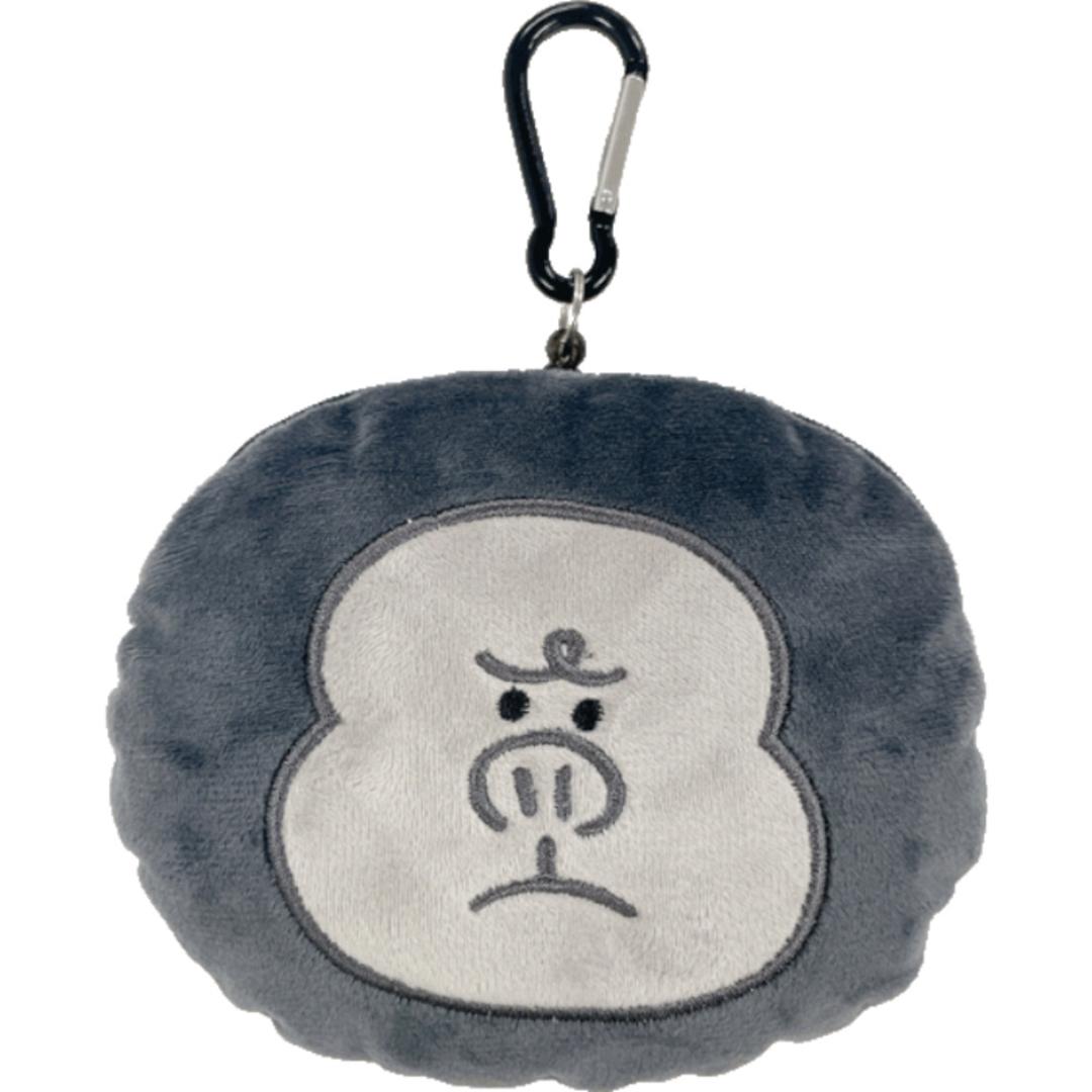 パスケース リール付き ぬいぐるみ 通販 定期入れ もちもちリール付きパスケース icカードケース ミニ ポーチ パスケース付き カードケース 小銭入れ バッグチャーム おしゃれ かわいい 可愛い キャラクター レディース 通学 通勤 キッズ 女の子 雑貨 ゴリラ ・