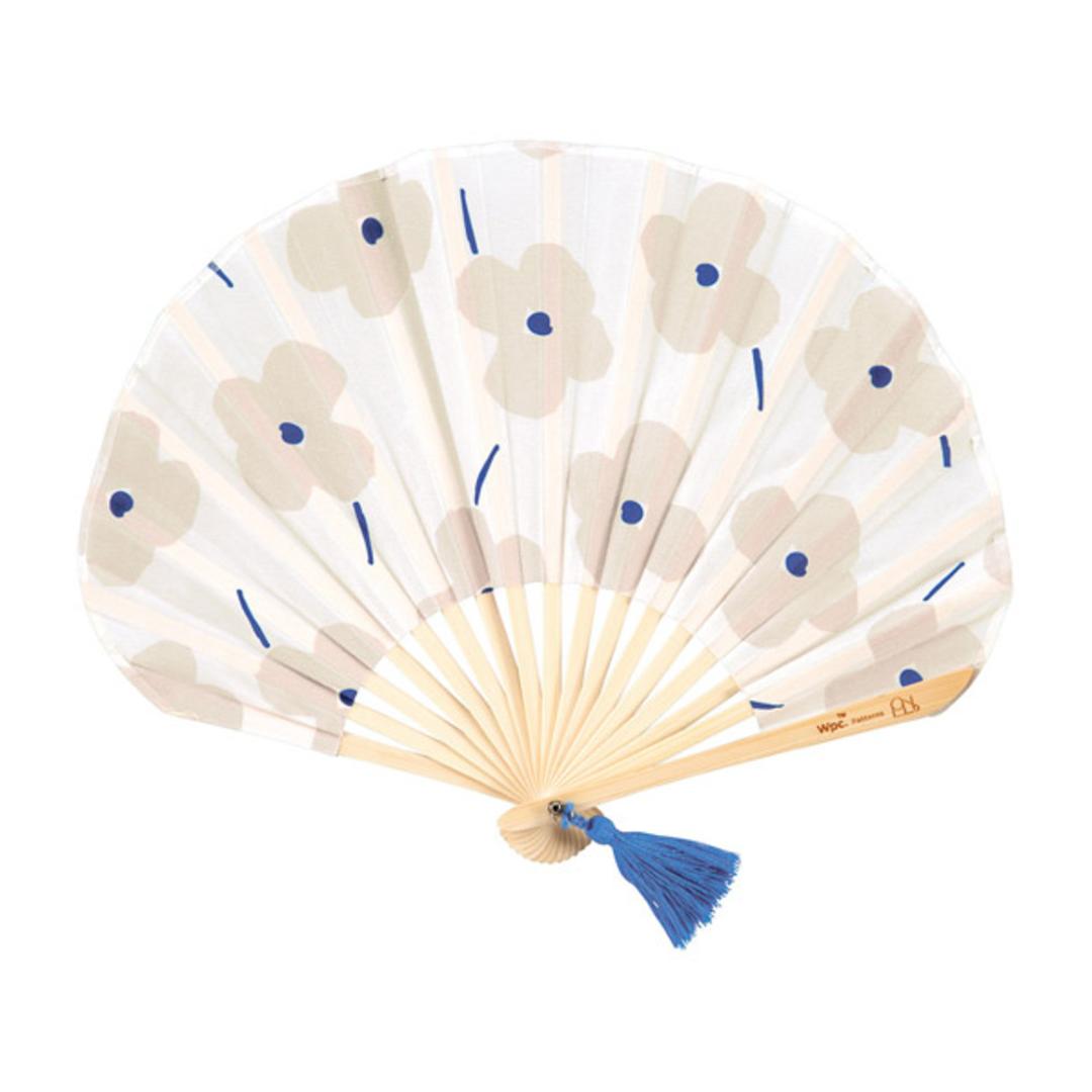 wpc 扇子 W084-204 通販 ワールドパーティー せんす センス レディース 女性 かわいい ブランド おしゃれ テキスタイル デザイン オシャレ 可愛い ケース付き お祝い 贈り物 箱入り ギフト 母の日 和装小物 レディースファッション メリーフラワーオフ ・