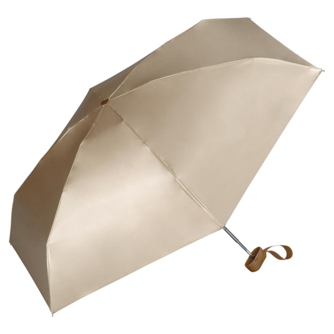 ワールドパーティー wpc 折りたたみ傘 801-11949 通販 晴雨兼用傘 レディース ブランド コンパクト 傘 50cm 完全遮光 100% 折り畳み傘 雨傘 日傘 おしゃれ uvカット 紫外線 対策 無地 シンプル 母の日 ギフト ゴールド ・