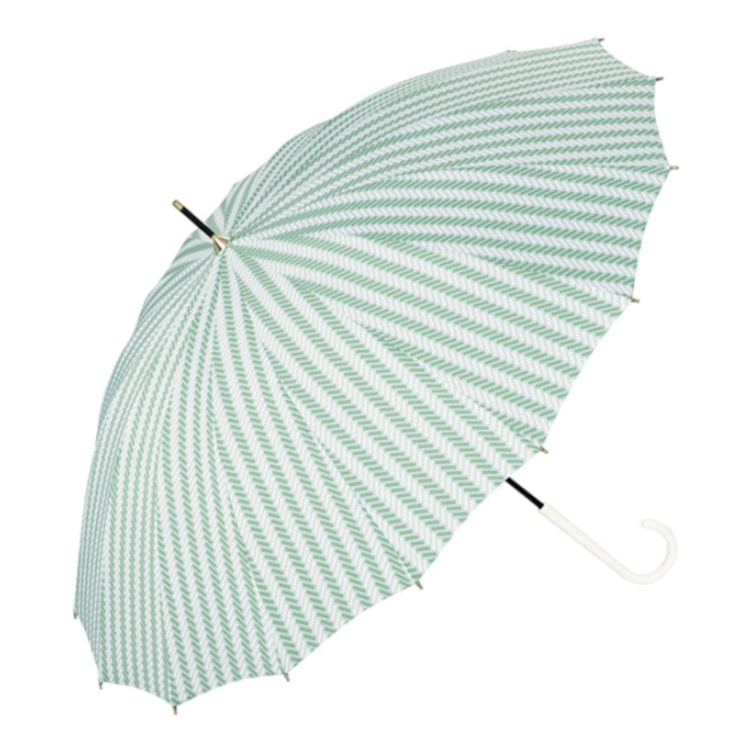 wpc ワールドパーティ 長傘 レディ-ス 通販 雨傘 傘 かさ カサ 丈夫 16本骨 多骨 和風 和柄 カジュアル 親骨55cm 大きい 手開き かわいい 可愛い 上品 エレガント 女性 社会人 学生 通勤 通学 おしゃれ オシャレ お洒落 松 ・