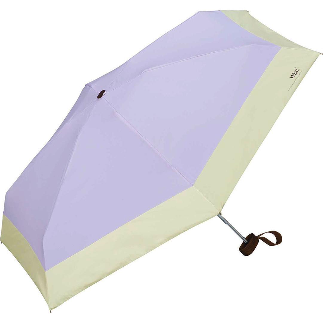 wpc 日傘 折りたたみ 軽量 コンパクト 通販 晴雨兼用 遮光 遮熱 折りたたみ傘 レディース メンズ ブランド WPC Wpc. おしゃれ かわいい 折り畳み傘 撥水 47cm 晴雨兼用折りたたみ傘 UVカット 紫外線対策 UV対策 晴 ラベンダー ・