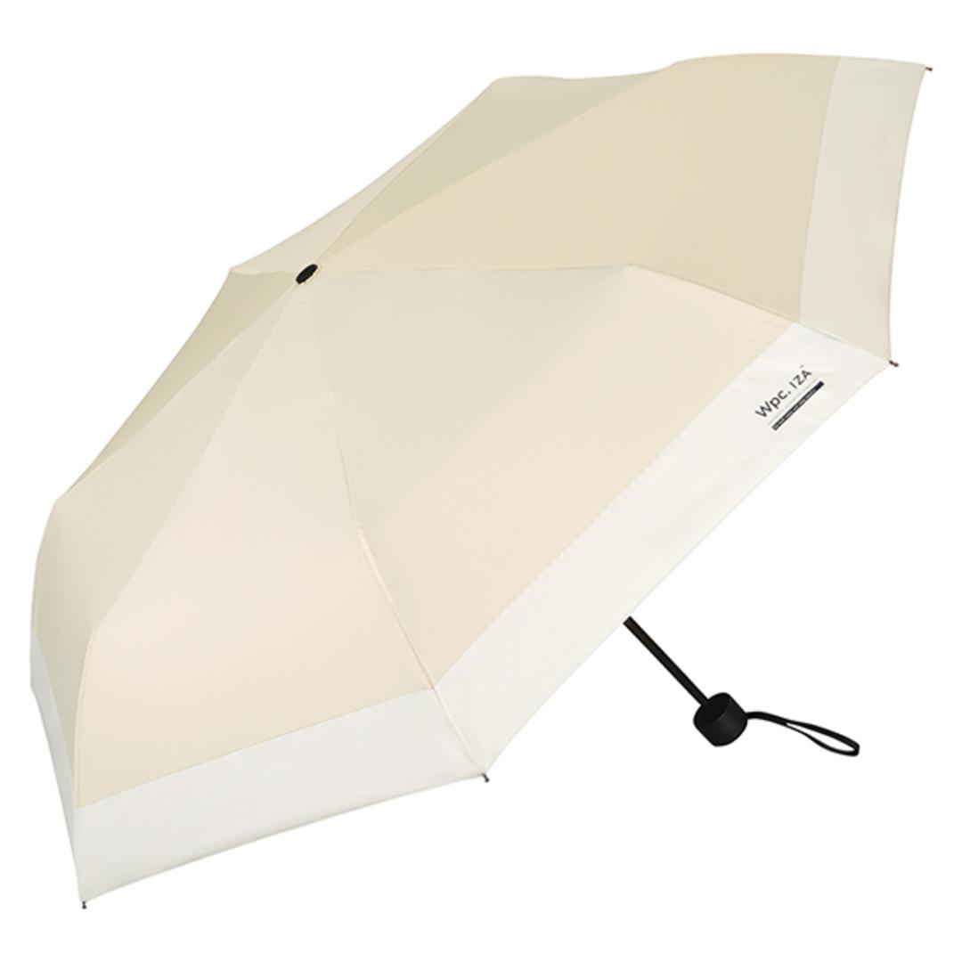 wpc ワールドパーティ 折りたたみ傘 晴雨兼用 通販 晴雨兼用傘 折り畳み傘 雨傘 日傘 傘 カサ かさ アンブレラ 耐風 風に強い 丈夫 頑丈 高強度 折り畳み 折りたたみ 日除け 日よけ 遮光 メンズ レディース ユニセックス カジュアル IZA ベージュxオフ ・