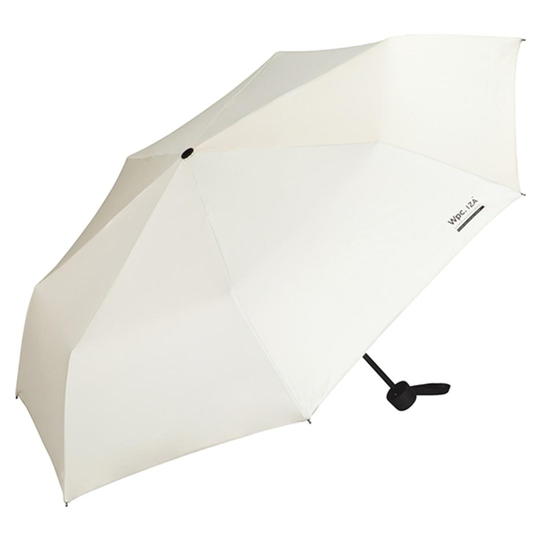 wpc ワールドパーティ 折りたたみ傘 晴雨兼用 通販 晴雨兼用傘 折り畳み傘 雨傘 日傘 傘 カサ かさ アンブレラ 耐風 風に強い 丈夫 頑丈 高強度 折り畳み 折りたたみ 日除け 日よけ 遮光 メンズ レディース ユニセックス カジュアル IZA オフホワイト ・