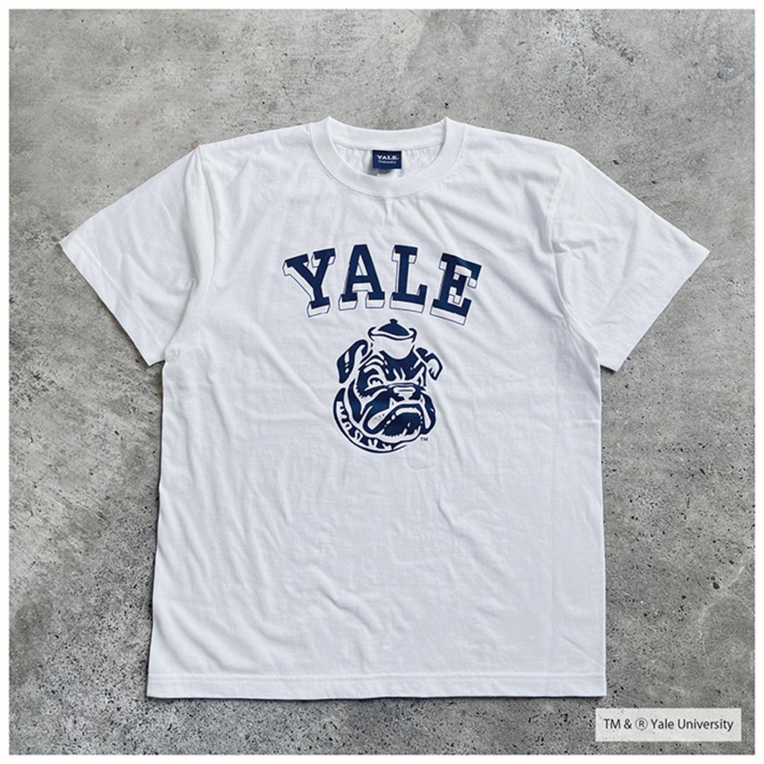 Tシャツ シャツ 半袖 YALE 通販 カットソー tシャツ 半袖Tシャツ 半袖tシャツ カジュアルシャツ クルーネック プリント トップス メンズ レディース 男女兼用 ユニセックス 定番 アウトドア カジュアル かっこいい おしゃれ オシャレ White Mサイズ
