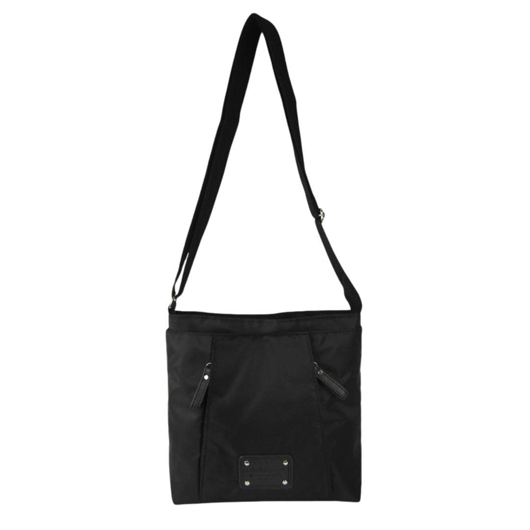 ショルダーバッグ レディース 軽量 通販 斜め掛けバッグ 肩掛け バッグ かばん カバン シンプル ナチュラル おしゃれ 多機能 お出掛け 通勤 カジュアル 旅行 大人 かわいい SOFIA VALENTINO ソフィアヴァレンチノ ギフト 贈り物 ブラック ・