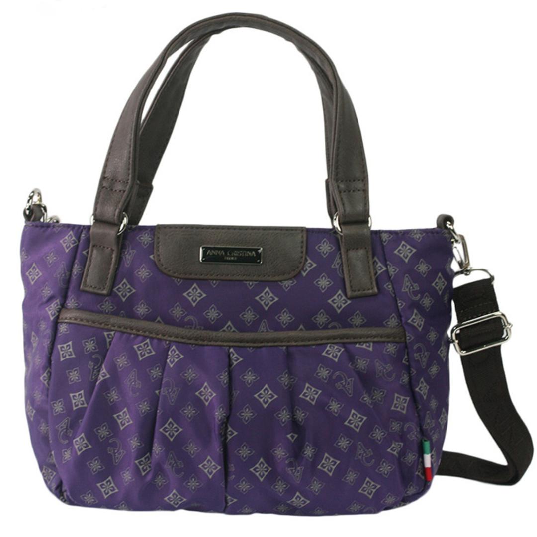 2way ショルダーバッグ レディース おしゃれ 通販 ショルダーバック トートバッグ ショルダー バッグ 斜めがけバッグ オシャレ 小さめ 軽量 軽い ナイロン 通勤 通学 キャリーオン シンプル 大人 旅行 トラベル 4A29 レディースバッグ パープル ・