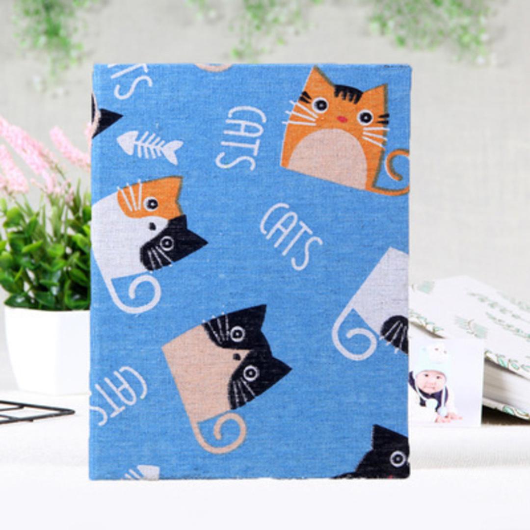 写真 アルバム 大容量 通販 フォトアルバム アルバム 写真 ポケットアルバム ベビーアルバム ポケット 布地 収納 ファブリックカバー アニマル 2L 2L判 可愛い 子供 赤ちゃん 記念日 写真整理用品 文房具 日用品雑貨 かわいい 猫 ・