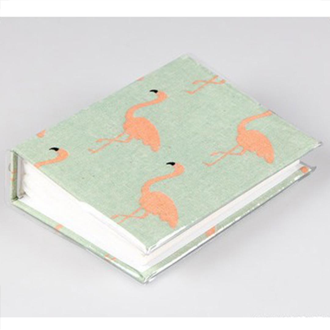 写真 アルバム 大容量 通販 フォトアルバム アルバム 写真 ポケットアルバム ベビーアルバム ポケット 布地 収納 ファブリックカバー アニマル 2L 2L判 可愛い 子供 赤ちゃん 記念日 写真整理用品 文房具 日用品雑貨 かわいい フラミンゴ ・