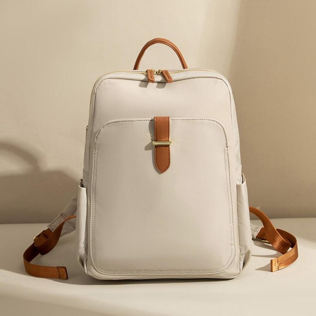 PCリュック レディース 通販 pcリュック リュック デイパック リュックサック バックパック パソコン用バッグ ブリーフケース PC鞄 柔らかい やわらかい オックスフォード シンプル きれいめ おしゃれ 大人 通勤 通学 旅行 トラベル ベージュ ・