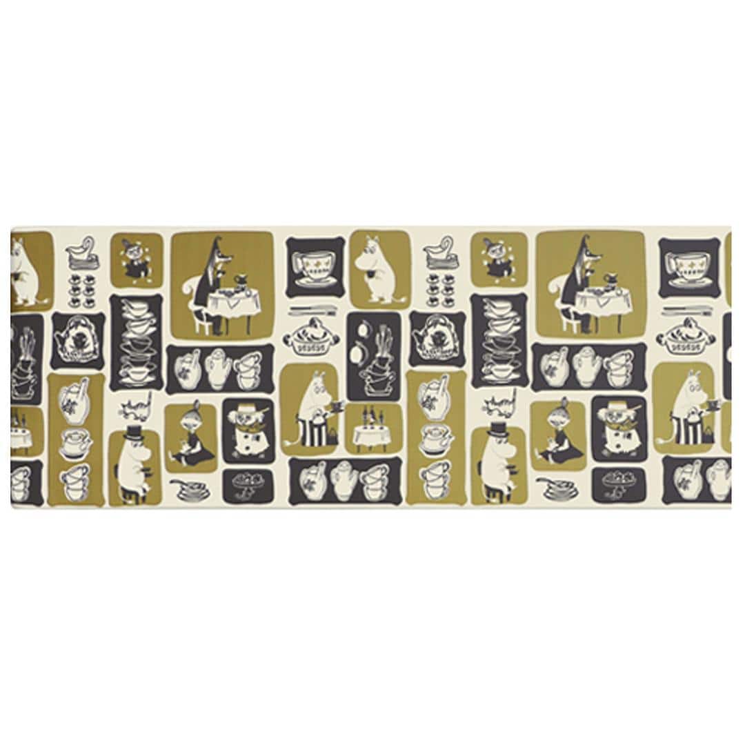 キッチンマット 120cm 通販 拭ける 45×120cm 北欧 ムーミン PVC製 かわいい おしゃれ オシャレ 抗菌 防臭 台所マット 厚手 台所 新生活 新居 洗濯不要 お手入れ簡単 インテリア ギフト ヨコズナクリエーション ママズトリート ・