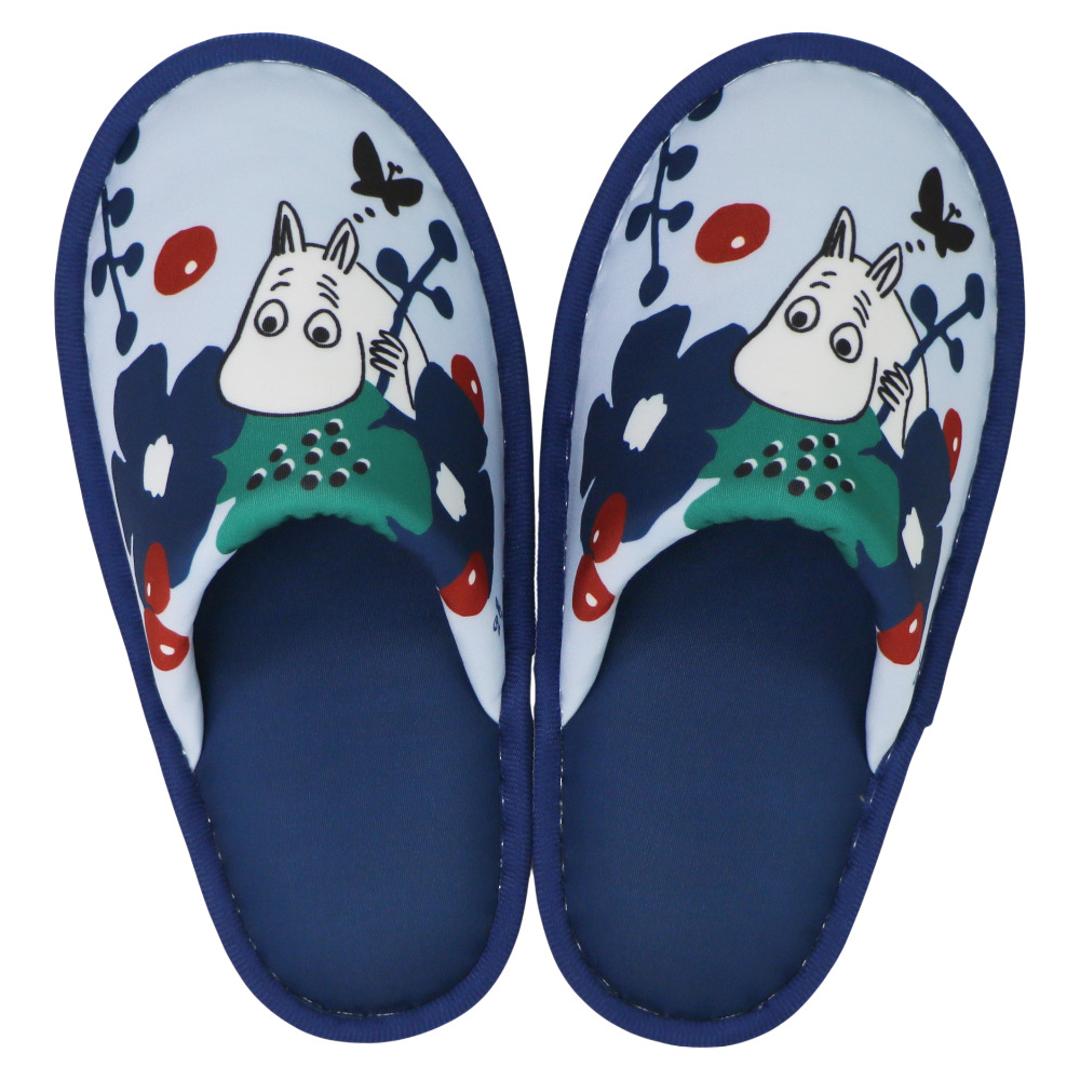 ムーミン トイレ グッズ 通販 スリッパ 室内 ルームシューズ ルームスリッパ トイレスリッパ おしゃれ 洗える 北欧 かわいい オシャレ 可愛い キャラクター MOOMIN ちょうちょ 蝶々 テキスタイル トイレファブリック ヨコズナクリエーション 生活雑貨 ペルホネンムーミン ・