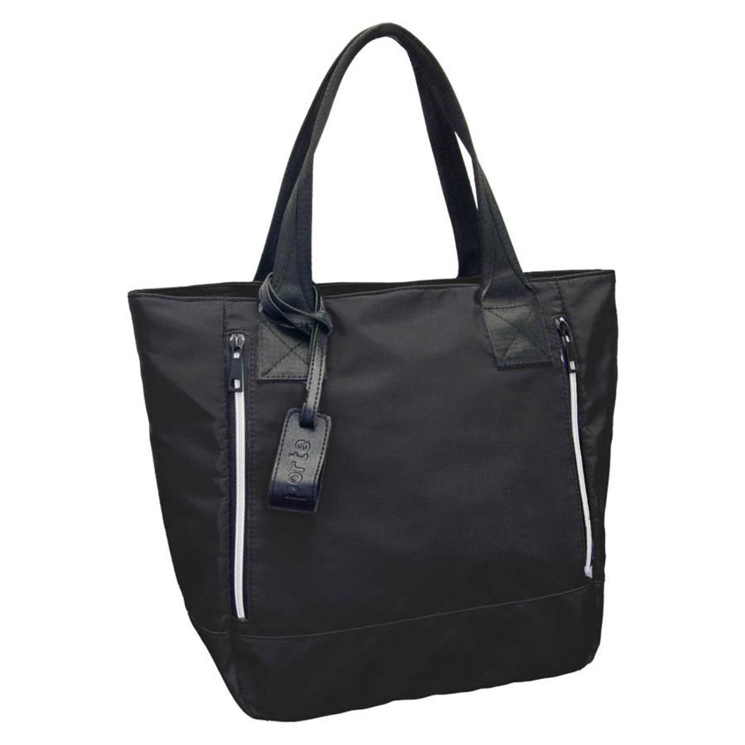 トートバッグ 大容量 軽量 通販 トートバック トート 手提げ 肩掛け カジュアルバッグ カジュアルバック 持ちやすい 超軽量 軽い 前面 ファスナー chou-porte PINNEO カジュアル レディース メンズ ユニセックス 男女兼用 おしゃれ ブラック ・