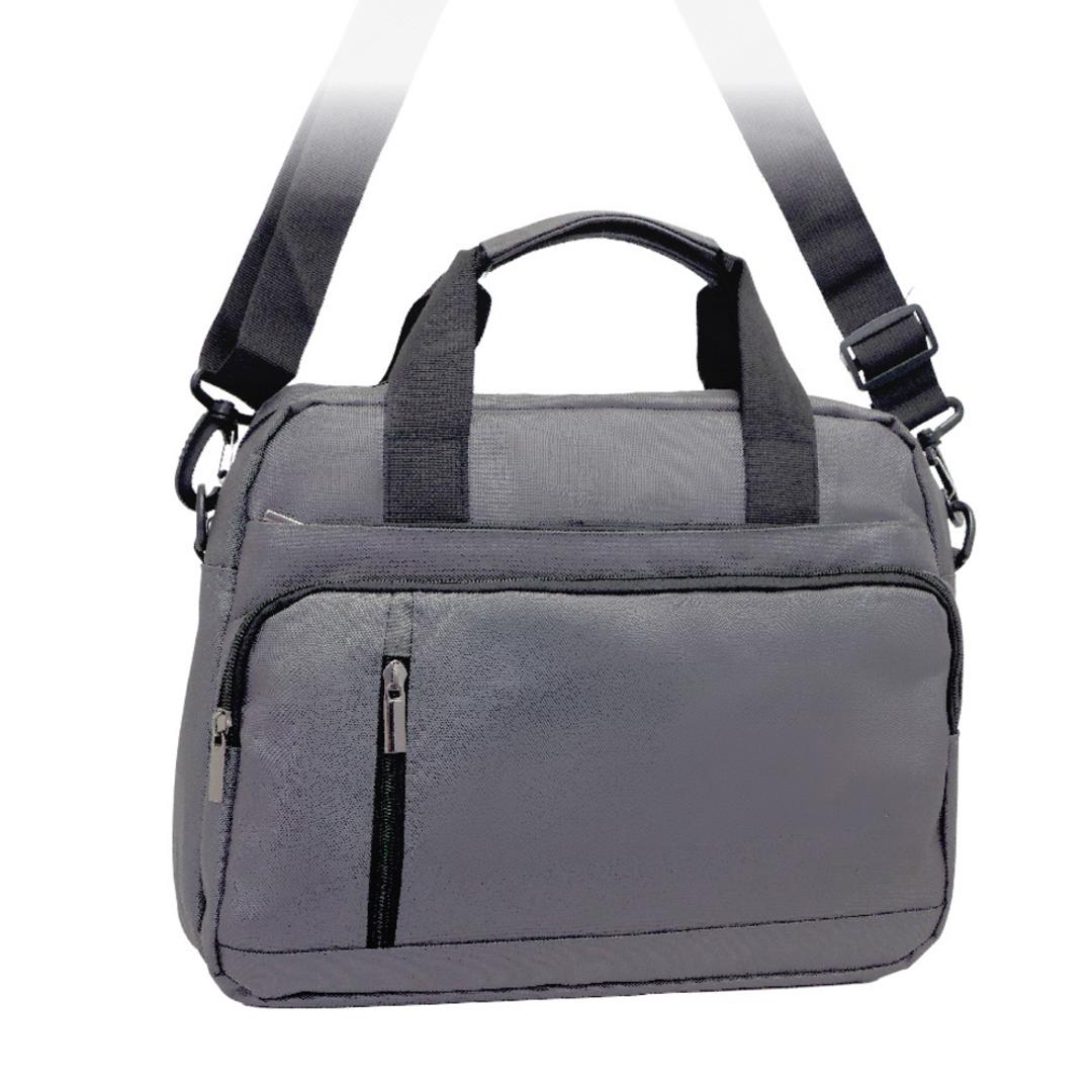 ショルダーバッグ トート 2WAY メンズ 通販 ショルダーバック ショルダー 斜めかけ トートバッグ トートバック 手提げ カジュアルバッグ カジュアルバック クッション材 PC シンプル 無地 通勤 通学 ビジネス 仕事 男女兼用 営業 出張 グレー ・