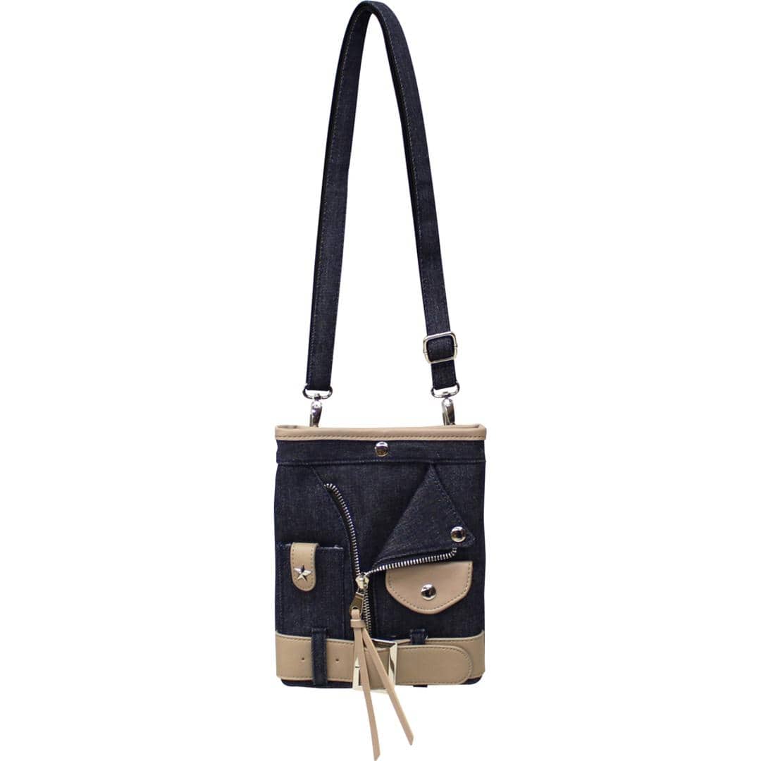 ショルダーバッグ レディース 通販 シザーバッグ ポシェット ライダースバッグ 斜め掛け おしゃれ 美容師 理容師 トリマー 男性 女性 ミニバッグ バッグ 鞄 かばん レディースバッグ ショルダー 多機能 収納 シザーケース 贈り物 ギフト インディゴブルー ・