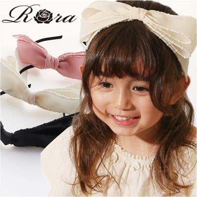 RORA カチューシャ 細め 通販 ローラ フローレンス ヘッドドレス ヘアアクセサリー 髪飾り キッズ 子供 子ども こども 女の子 女子 リボン 大きい フォーマル おしゃれ かわいい 入園式 卒園式 入学式 卒業式 発表会 結婚式 キッズファッション