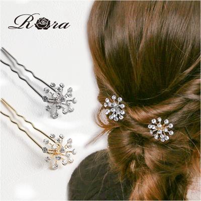 RORA ヘアコーム 通販 ローラ アビゲイル ヘアピン ヘアアクセサリー 髪飾り 髪留め キッズ 子供 子ども こども 女の子 女子 花 お花 キラキラ かわいい おしゃれ フォーマル 入園式 卒園式 入学式 卒業式 発表会 結婚式 キッズファッション
