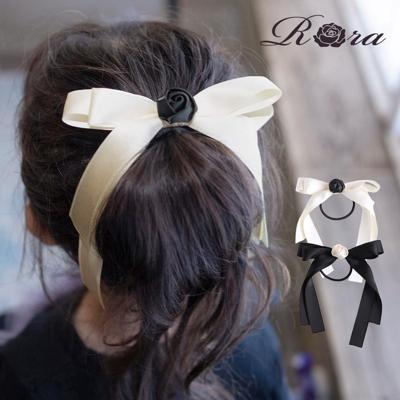 Rora ヘアゴム キッズ 通販 ローズ リボン 髪ゴム 髪飾り 髪どめ 髪留め ヘアアクセサリー 子供 子ども こども 女の子 大人 女子 発表会 結婚式 入学式 卒業式 フォーマル かわいい おしゃれ オシャレ 可愛い 小学生 子ども用アクセサリー キッズファッション