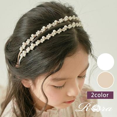 Rora カチューシャ 通販 パール キラキラ 58072201 髪飾り ヘッドドレス 子供 女の子 フォーマル 可愛い おしゃれ 発表会 入園式 卒園式 入学式 子ども用アクセサリー ヘアアレンジ ヘアーアクセサリー ヘアアクセサリー キッズファッション