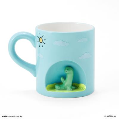 マグカップ 陶器 通販 キャラクター かわいい 電子レンジ不可 食洗機不可 恐竜 ブラキオ おしゃれ 可愛い コーヒーカップ マグ お茶用品 紅茶カップ 食器 洋食器 キッチン用品 贈り物 癒し プレゼント ギフト