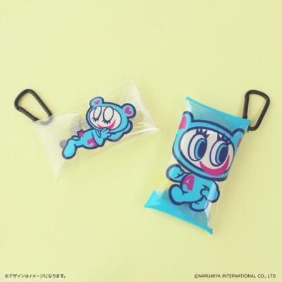 ナルミヤキャラクターズ グッズ 通販 エンジェルブルー ナルミヤ NARUMIYA ポーチ クリアポーチ カラビナ クリアマルチケース クリアケース 化粧ポーチ 女の子 小学生 女子 中学生 ブランド キャラクター かわいい 可愛い おしゃれ オシャレ