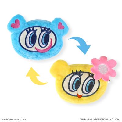 ナルミヤキャラクターズ グッズ 通販 エンジェルブルー ナルミヤ リバーシブルポーチ ポーチ 小さめ 小物入れ 化粧ポーチ 小物ポーチ 女の子 小学生 女子 中学生 かわいい 可愛い おしゃれ オシャレ ナカムラくん ハナちゃん ブランド NARUMIYA