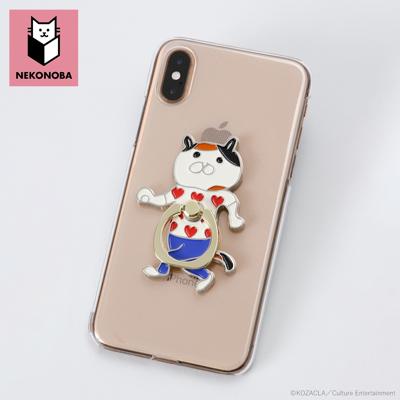 NEKONOBA グッズ 通販 ネコノバ スマートフォンリング スマホリング ホールドリング スマートフォン スマホ 可愛い おしゃれ 猫 ねこ ネコ 猫グッズ ゆかいなネコたち かわいい オシャレ マスコット スマホアクセサリー スマートフォンアクセサリー
