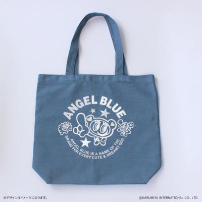 ナルミヤキャラクターズ グッズ 通販 エンジェルブルー ナルミヤ ナカムラくん トートバッグ 大きめ 肩掛け デニムトートバッグ デニムバッグ トートバック A4 通勤 通学 NARUMIYA キャラクター かわいい おしゃれ 布 シンプル レディースバッグ