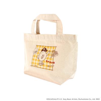 ライスッス グッズ 通販 オムライスッス ランチトートバッグ ミニトートバッグ ランチバッグ トートバック ランチトート ミニトートバック お弁当バッグ キャラクター DJみそしるとMCごはん ケロポンズ かわいい おしゃれ シンプル レディースバッグ