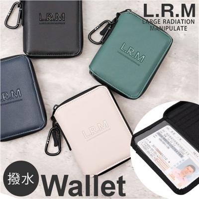 lrm 財布 メンズ財布 通販 折り財布 二つ折り 二つ折り財布 TPUプリント ミドル財布 サイフ さいふ ウォレット ミドルウォレット コンパクト シンプル かっこいい オシャレ おしゃれ L.R.M カジュアル ラウンドファスナー 札入れ 無地 大人 学生