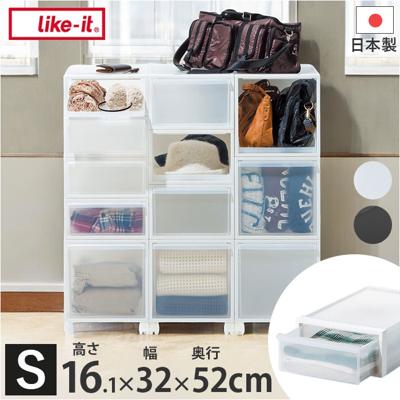 クローゼット収納 引き出し 通販 日本製 押し入れ収納ケース 収納ボックス 衣類ケース 衣装ケース スタッキング Sサイズ 収納 衣類収納 衣類 衣装 おしゃれ シンプル クローゼット 押し入れ 整理整頓 おもちゃ収納 寝室 子供部屋 リビング 脱衣所 洗面所