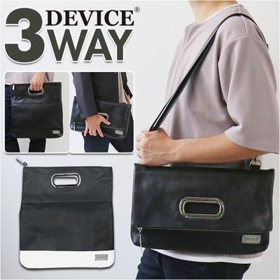 クラッチバッグ 結婚式 メンズ 通販 ブランド DEVICE デバイス DHG70039 クラッチバック セカンドバッグ セカンドバック パーティー Shade 冠婚葬祭 バッグ 普段使い フェイクレザー 合成皮革 ショルダーバッグ バイクバッグ メンズバッグ