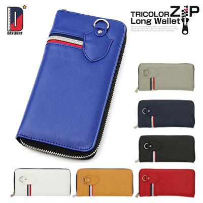 長財布 メンズ ラウンドファスナー 通販 長 財布 サイフ ブランド デイライト ロングウォレット おしゃれ ジュニア 中学生 高校生 男子 男の子 大容量 フェイク レザー 合皮 10代 20代 子供 入学祝い プレゼント ギフト