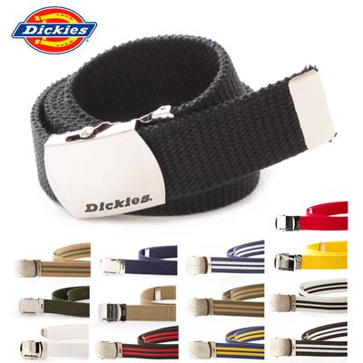 【楽天ランキング3位獲得! さらに期間限定2点以上&計3000円以上で5%OFF】DICKIES ディッキーズ GIベルト キャンバス ガチャベルト 調節可能 ジーンズ 定番 GI ベルト ウエスト調整 110cm ローラーバックル ミリタリー ワークカジュアル バックル 日本