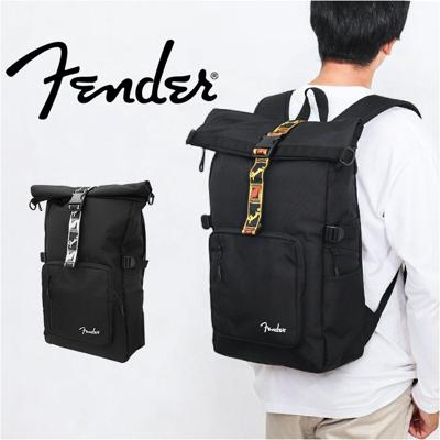Fender フェンダー リュック 大容量 6056 通販 リュックサック デイパック バックパック 軽量 軽い 大きめ かぶせ かぶせタイプ ロールトップ シンプル 通勤 通学 アウトドア キャンプ 収納 メンズ レディース 男女兼用 ユニセックス