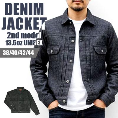 デニムジャケット 2ndモデル 通販 デニム ジャケット カジュアルジャケット gジャン Gジャン ジージャン ミリタリー カジュアル 羽織 羽織り 上着 アウター メンズ レディース 男女兼用 デニム生地 ポケット 大人 おしゃれ オシャレ