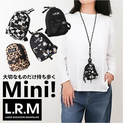 L.R.M バッグ NC-1152 通販 ポーチ ショルダーバッグ 小物入れ キーケース イヤホンケース ミニポーチ 小銭入れ ショルダーポーチ カラビナ付きミニポーチ レディース メンズ おしゃれ シンプル かわいい MUUMARJU 男女兼用バッグ
