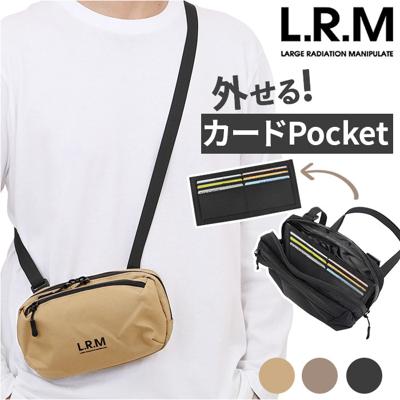 L.R.M バッグ CMK-1132 通販 お財布ポシェット お財布バッグ ショルダーバッグ 斜めがけバッグ お財布ショルダー ウォレットバッグ メンズ レディース シンプル おしゃれ 旅行 アウトドア フェス 通勤 通学 MUUMARJU 男女兼用バッグ