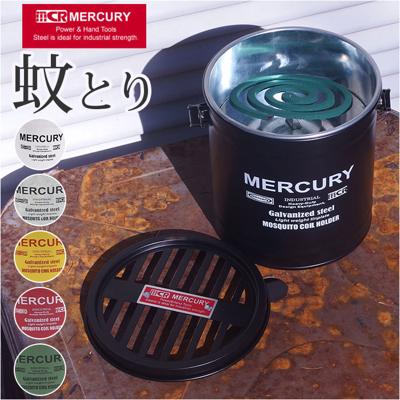 マーキュリー 蚊取り線香入れ MERCURY 通販 蚊やり 蚊取り線香 蚊遣り ブリキ カヤリ 蚊取り線香置き 蚊取り線香皿 蚊取り線香ホルダー かとりせんこう 雑貨 キャンプ おしゃれ かわいい キーストーン インテリア