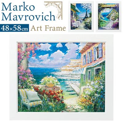 アートフレーム 通販 日本 壁飾り 壁掛けアート 絵画 W58x H48cm おしゃれ かわいい アートポスター 風景画 額入り 飾る 玄関 リビング 寝室 新生活 結婚祝い インテリア モダン 開店祝い ギフト 新築祝い