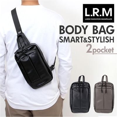 L.R.M バッグ NC-1072-1 通販 ボディバッグ ボディーバッグ 斜めがけバッグ ボディバック ボディーバック ワンショルダーバッグ メンズ かっこいい レディース 小さめ 大容量 おしゃれ 通勤 通学 旅行 アウトドア サブバッグ メンズバッグ