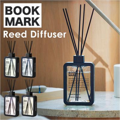リードディフューザー 通販 150mL BMK010 アロマディフューザー スティックディフューザー ルームフレグランス 芳香剤 フレグランススティック おしゃれ 芳香器 部屋 リビング 玄関 寝室 置き型 BOOK MARK ブックマーク お香