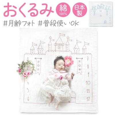 寝相アート おくるみ ガーゼケット ベビー 通販 シーツ 撮影シート 3重ガーゼケット 月齢フォト 3重ガーゼ 新生児フォト 今治産 今治 赤ちゃん オーガニック コットン 月齢 フォト 男の子 女の子 出産祝い かわいい 可愛い 贈り物 ギフト