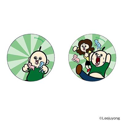 パンパンくんの日常 グッズ 通販 ぱんぱんくん 韓国 缶バッジ まじかる百貨店缶バッジ 4947864071424 缶バッチ カンバッジ カンバッチ かわいい おしゃれ 可愛い レンチキュラー キャラクター 推し活 推しグッズ コレクション