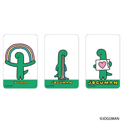 JOGUMAN グッズ 通販 ジョグマン クリアカード まじかる百貨店クリアカード 4947864071882 JOGUMAN02 スマホ裏 スマートフォン 透明 カード かわいい オシャレ 可愛い おしゃれ カワイイ キャラクターグッズ レンチキュラー ホビー
