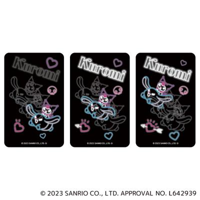 サンリオ クロミ グッズ 通販 マイメロディ ステッカー まじかる百貨店ステッカー 4947864049294 クロミ01 KUROMI シール ステッカーシール かわいい 可愛い カワイイ キャラクター 推しグッズ レンチキュラー 文具 文房具