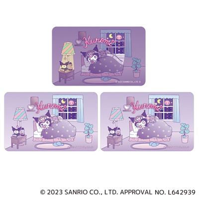 サンリオ クロミ グッズ 通販 マイメロディ ステッカー まじかる百貨店ステッカー 4947864049300 クロミ02 KUROMI シール ステッカーシール かわいい 可愛い カワイイ キャラクター 推しグッズ レンチキュラー 文具 文房具