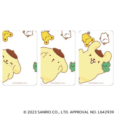 サンリオ ポムポムプリン グッズ 通販 POMPOMPURIN クリアカード まじかる百貨店クリアカード 4947864049614 ポムポムプリン02 かわいい 可愛い カワイイ 透明 推しグッズ キャラクター 推し活 レンチキュラー スマホ裏 ホビー