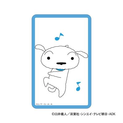 クレヨンしんちゃん グッズ 通販 クリアカード まじかる百貨店クリアカード シロ 4947864047252 スマホ裏 スマートフォン 透明 カード かわいい おしゃれ 可愛い カワイイ キャラクター 推し活 推しグッズ レンチキュラー コレクション