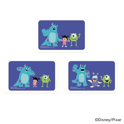 モンスターズインク グッズ 通販 モンスターズ・インク02 ステッカー まじかる百貨店ステッカー 4947864050429 シール ステッカーシール マイク サリー ブー Disney ディズニー キャラクター かわいい おしゃれ レンチキュラー 文房具