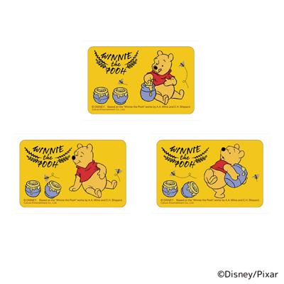 プーさん グッズ 通販 くまのプーさん01 ステッカー まじかる百貨店ステッカー 4947864050535 Winnie the Pooh シール ステッカーシール Disney ディズニー キャラクター かわいい おしゃれ 推しグッズ レンチキュラー 文房具